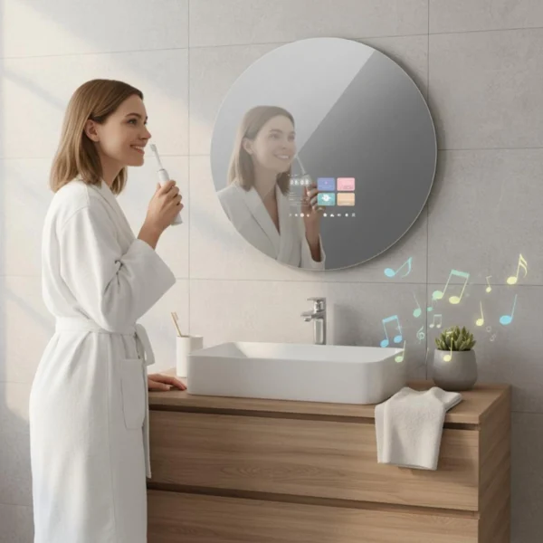 Fürdőszobai okostükör / Smart display / 700mm