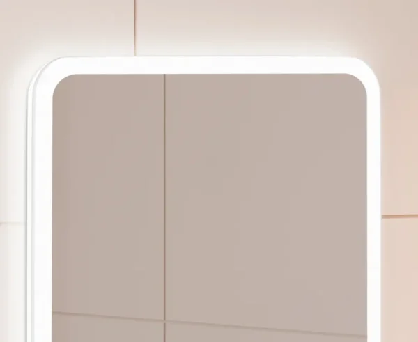 Duschland ORION 600 LED keret és lekerekített sarok részlet