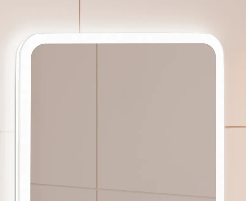 Duschland ORION 600 LED keret és lekerekített sarok részlet
